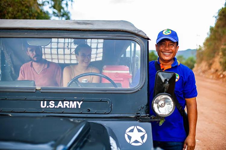 Kondomrei Jeep Adventures, Tour in Old Town, Kampot